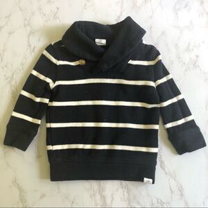 Gap Striped Toddler Sweater Navy 12-18 Months